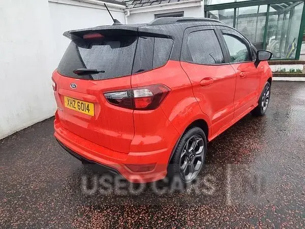Used Ford Ecosport ST-Line 125 HP (91 kW) 2020 Red SUV