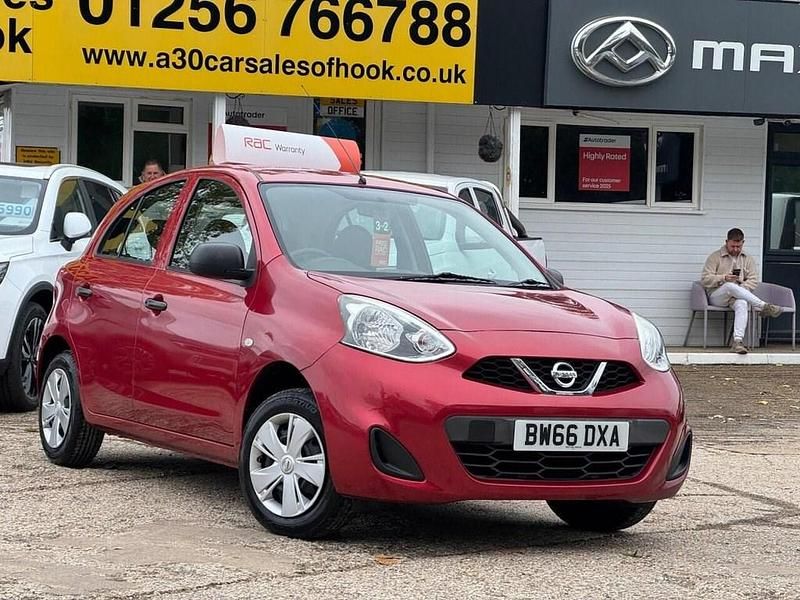 Red Used 2016 Nissan Micra Visia Hatchback | £5,998 (Fair price) - Image 1/2