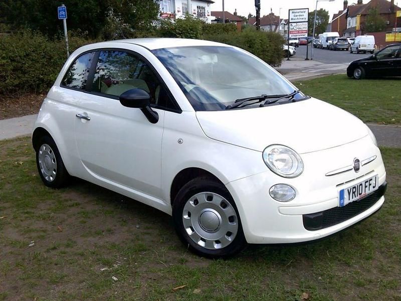 White Used 2010 Fiat 500 Pop Hatchback | £1,695 - Image 1/4