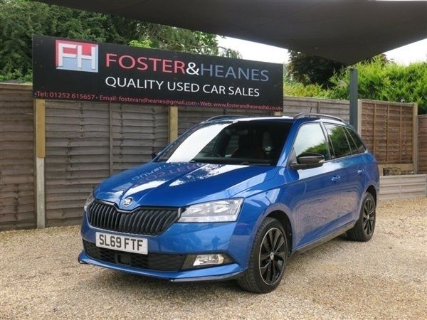 Blue Used 2019 Skoda Fabia Monte Carlo Estate | £11,950 (Fair price) - Image 1/1