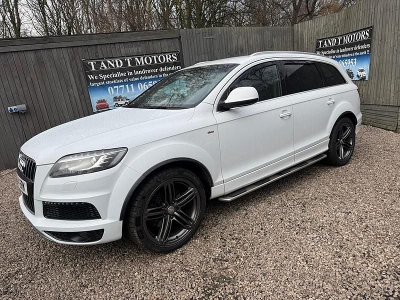Used Audi Q7 S-line plus 2014 White SUV