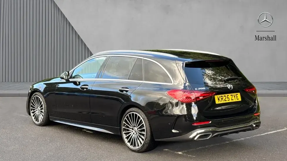 Used Mercedes C200 AMG Line Premium Plus 204 HP (150 kW) 2025 Black