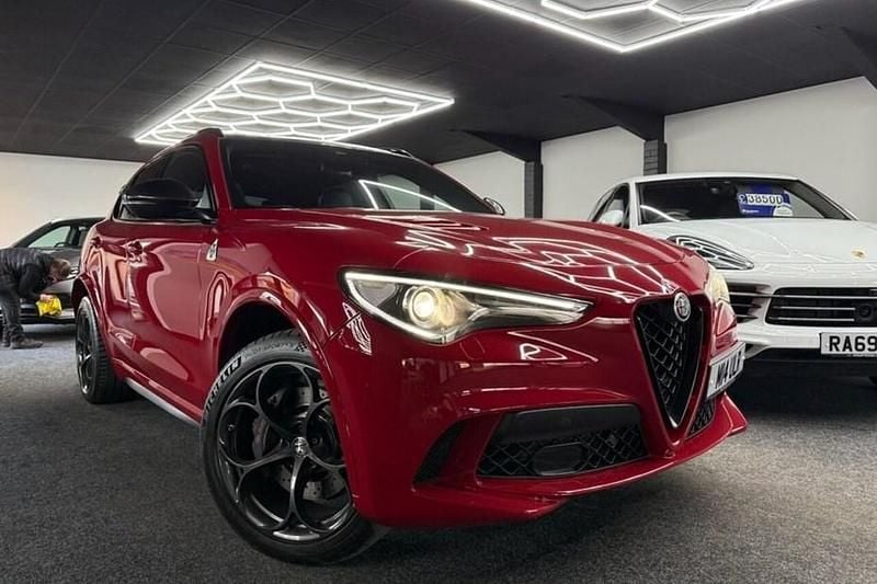 Used Alfa Romeo Stelvio Quadrifoglio 2021 Red SUV