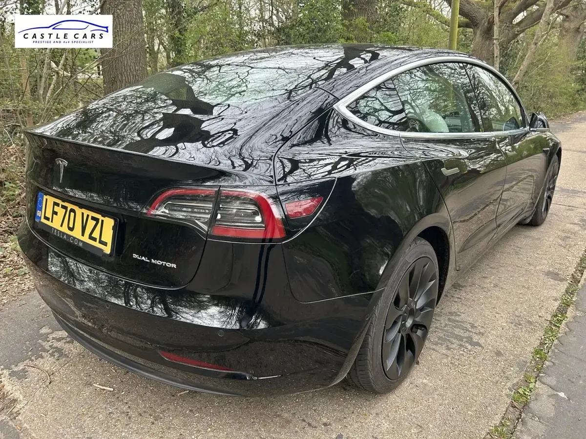 Used Tesla Model 3 254 kW (346 HP) 2020 Black Sedan