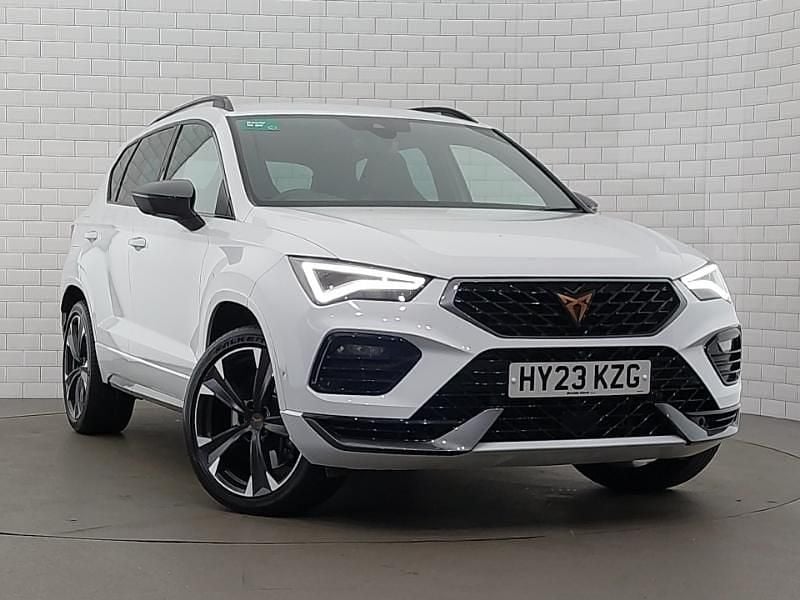 White Used 2023 Cupra Ateca VZ2 SUV | £27,998 (Fair price) - Image 1/4