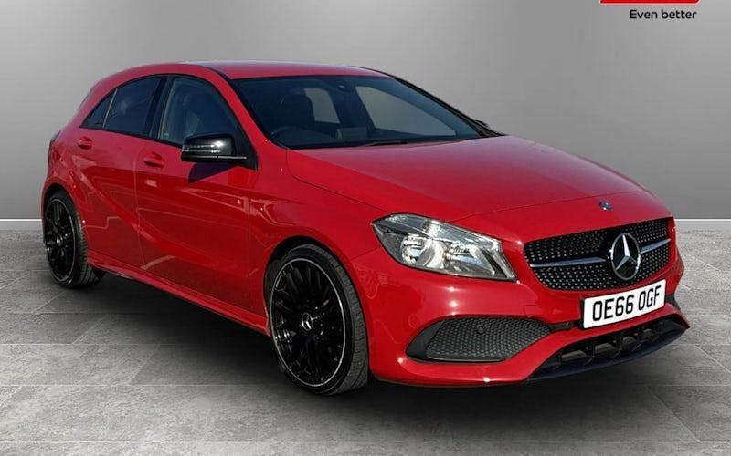 Used Mercedes A180 AMG line 109 HP (80 kW) 2018 Hatchback