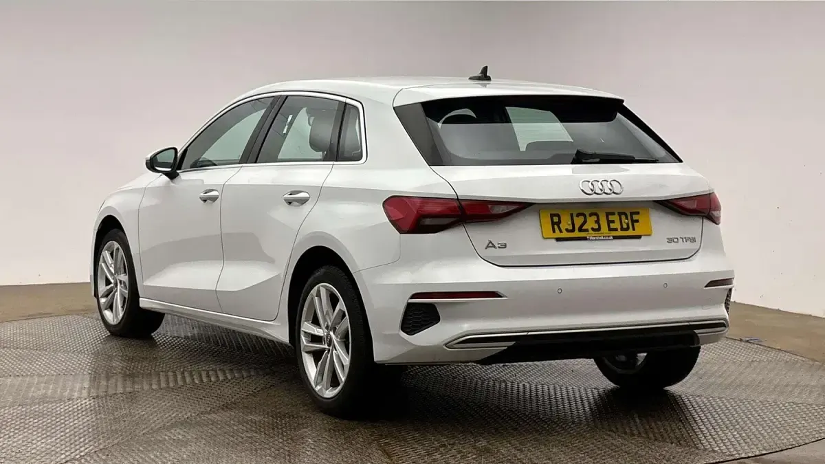 Used Audi A3 Sport 110 HP (80 kW) 2023 White Sedan