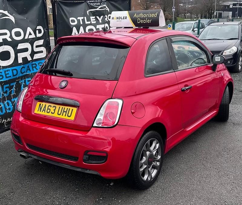 Used Fiat 500 S 69 HP (50 kW) 2013 Red Hatchback