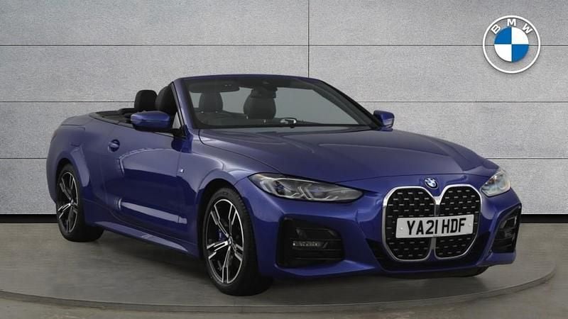 Used BMW 430 M Sport 258 HP (189 kW) 2021 Blue Coupe