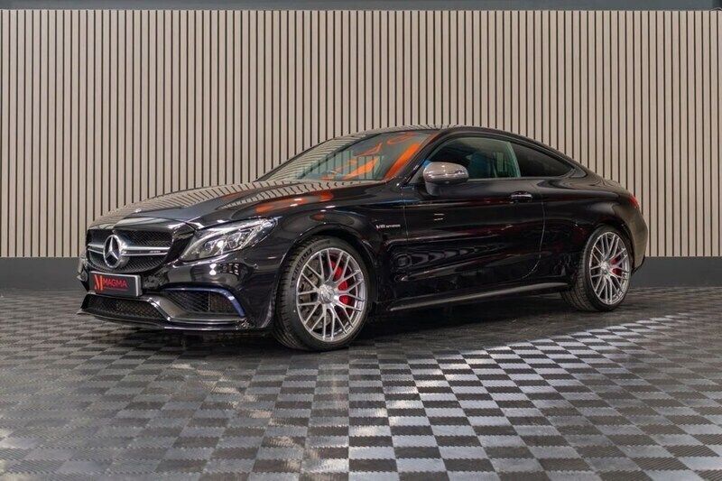 Black Used 2018 Mercedes C63 AMG Premium Coupe | £38,450 (Good price) - Image 1/3