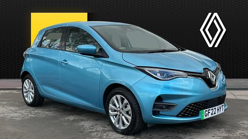 Used Renault Zoe Version S 80 kW (109 HP) 2022 Blue Hatchback