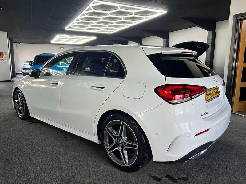 Used Mercedes A200 AMG line 2019 White Hatchback
