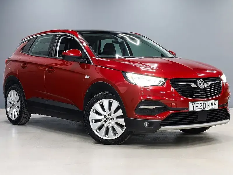 Used Vauxhall Grandland X Elite 131 HP (96 kW) 2020 Red SUV