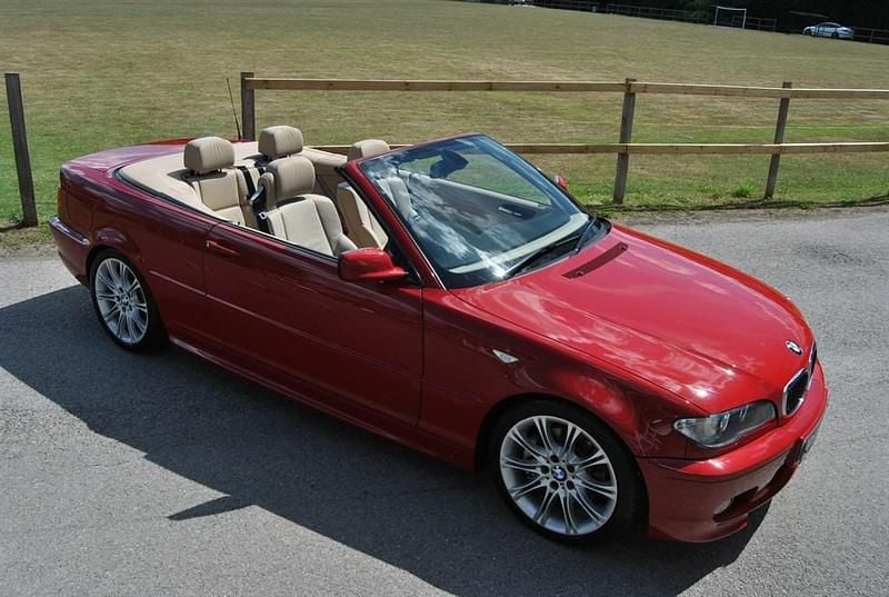 Red Used 2003 BMW 330 Cabriolet Sport Line Cabriolet | £14,990 - Image 1/4