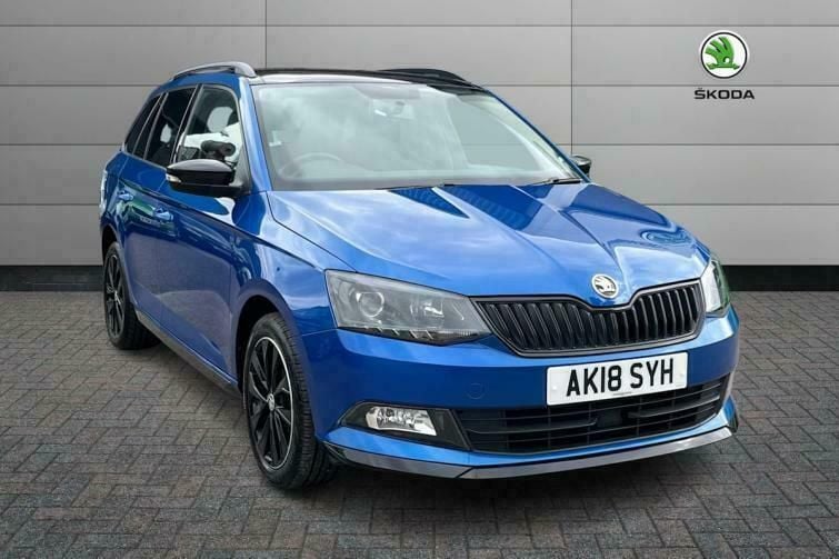 Used Skoda Fabia Monte Carlo 110 HP (80 kW) 2018 Blue Hatchback