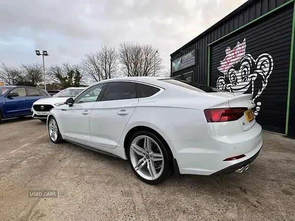 Used Audi A5 S-Line 2017 White Coupe