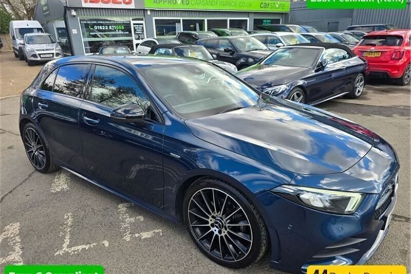 Blue Used 2021 Mercedes A200 Exclusive Hatchback | £19,999 (A bit pricey) - Image 1/4