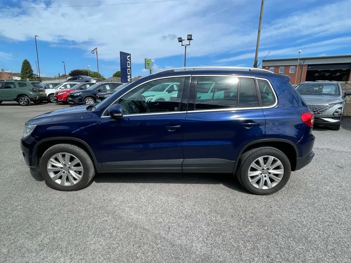 Used VW Tiguan SE 138 HP (101 kW) 2010 Blue SUV