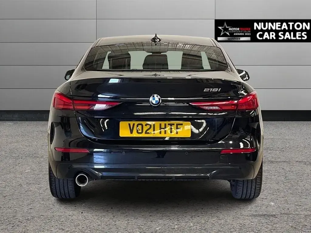 Used BMW 218 Sport Line 136 HP (100 kW) 2021 Black Coupe