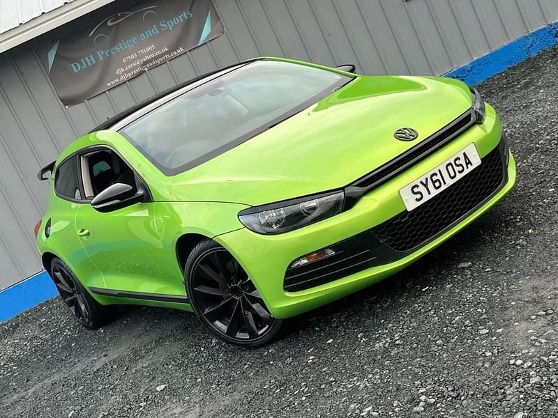 Used VW Scirocco 2011 Green Coupe