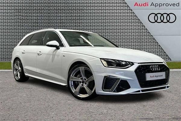 Used Audi A4 S-Line 201 HP (147 kW) 2024 White Estate
