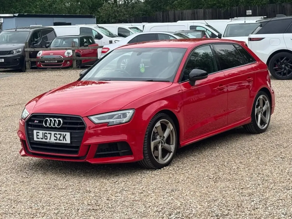 Used Audi S3 Sportback Black Edition 2017 Red Hatchback
