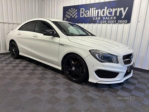 White Used 2014 Mercedes CLA180 AMG Sedan | £7,950 (Fair price) - Image 1/4
