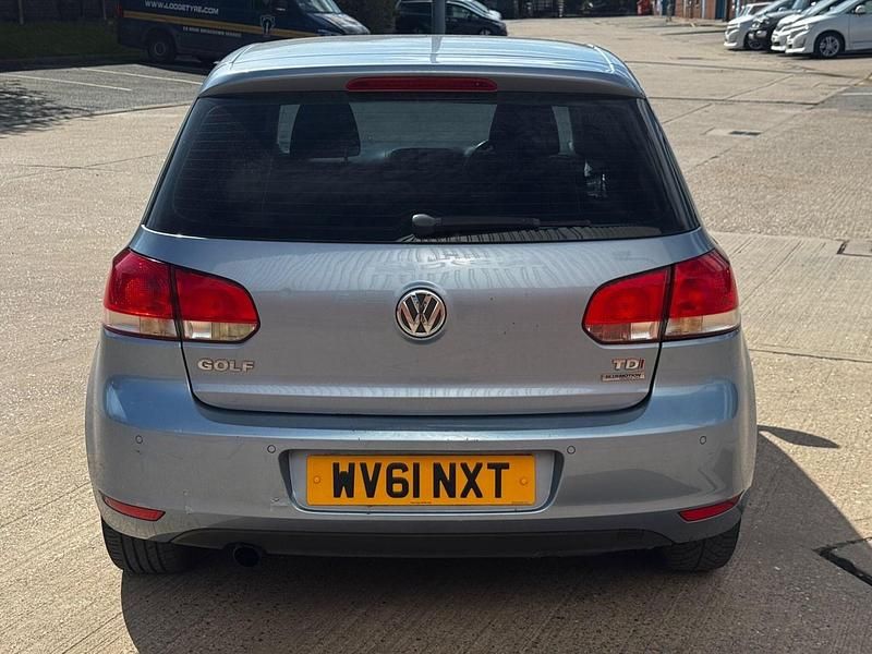 Used VW Golf VI Match 2011 Blue Hatchback
