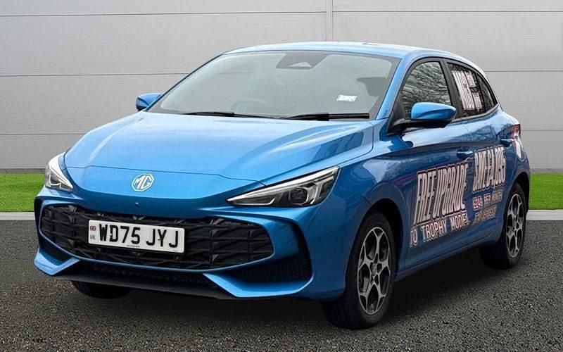 New MG MG3 Trophy 194 HP (142 kW) 2025 Blue Hatchback