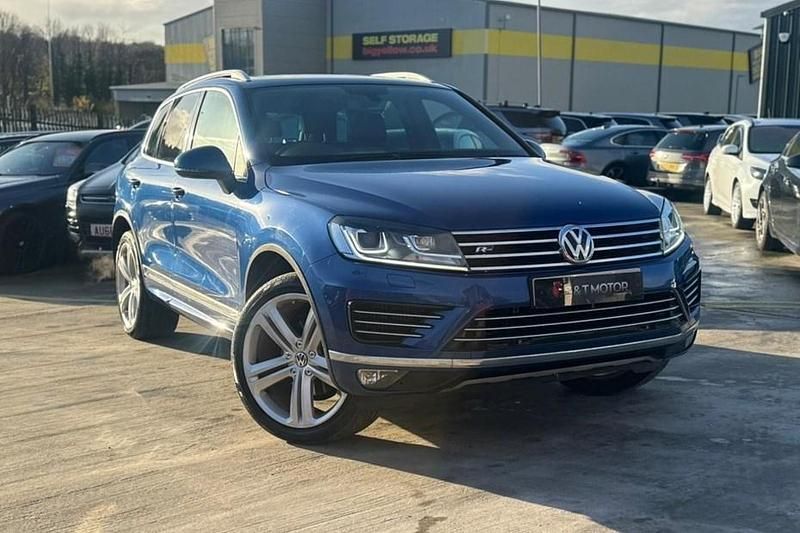 Blue Used 2014 VW Touareg R-line SUV | £12,500 (Fair price) - Image 1/1