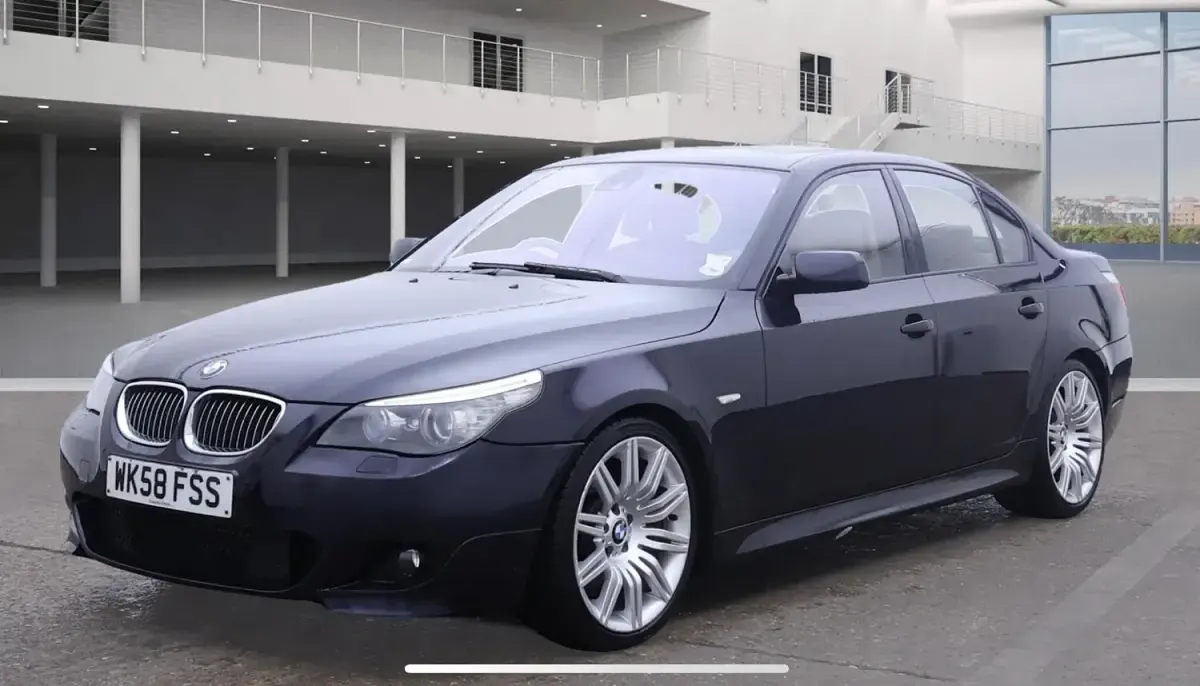 Used BMW 550 M Sport 2008 Black Sedan
