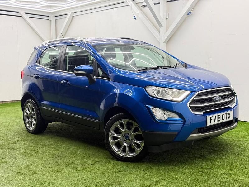 Used Ford Ecosport Titanium 125 HP (91 kW) 2019 Blue SUV