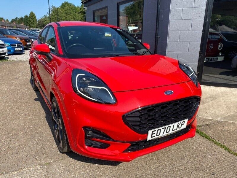 Red Used 2020 Ford Puma ST-Line X Hatchback | £14,995 (Expensive) - Image 1/4