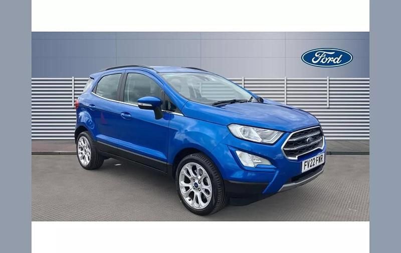 Blue Used 2022 Ford Ecosport Titanium SUV | £13,070 (Fair price) - Image 1/4