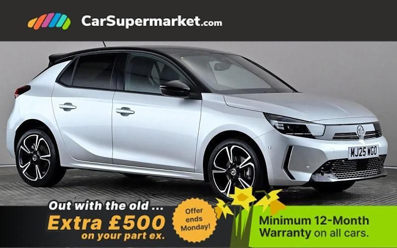 Used Vauxhall Corsa GSe 101 HP (74 kW) 2025 Grey Hatchback