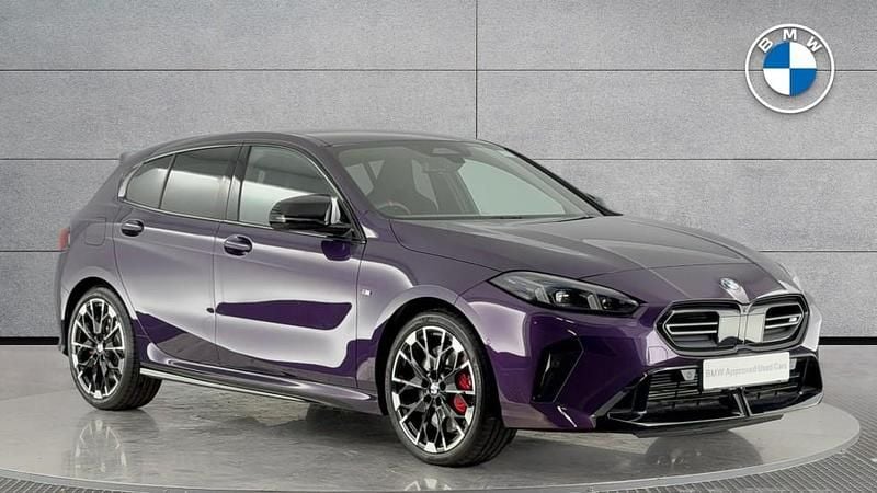 Purple Used 2025 BMW M135 Comfort Edition Hatchback | £35,990 (A bit pricey) - Image 1/4