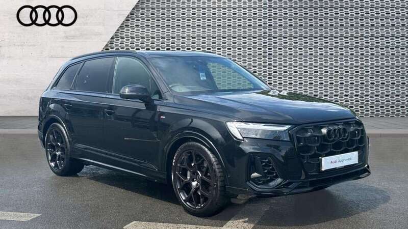 Black New 2025 Audi Q7 Black Edition SUV | £64,640 (Super price) - Image 1/4
