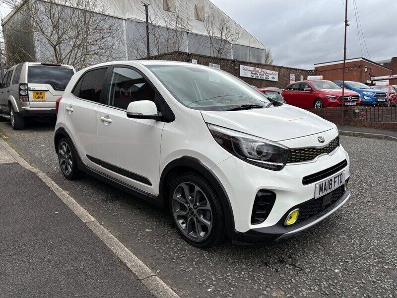 White Used 2018 Kia Picanto X-Line Hatchback | £8,995 (Fair price) - Image 1/4