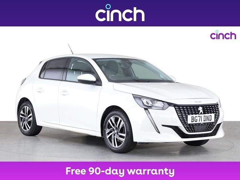 White Used 2021 Peugeot 208 Allure Premium Hatchback | £11,849 (Fair price) - Image 1/3