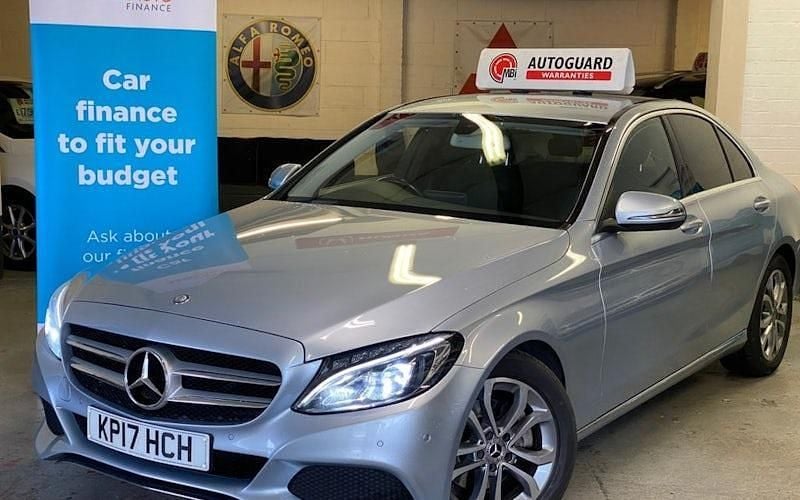 Begagnad Mercedes C220 170 HK (125 kW) 2018 Sedan