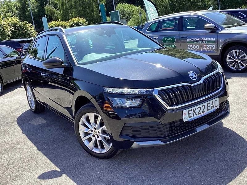 Black Used 2022 Skoda Kamiq SE Drive SUV | £15,300 (Fair price) - Image 1/4
