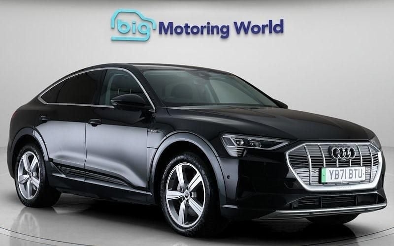 Used Audi e-tron Sportback 300 kW (408 HP) 2021 Black SUV