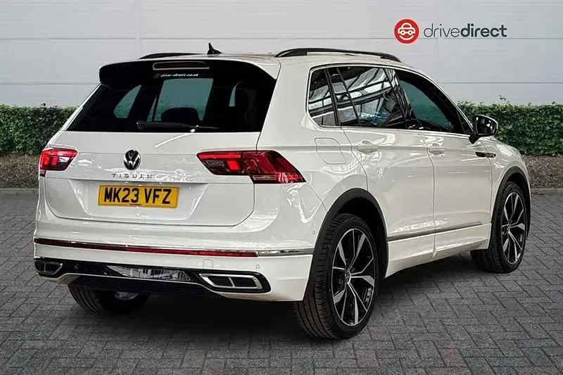 Used VW Tiguan R-line 150 HP (110 kW) 2023 White SUV