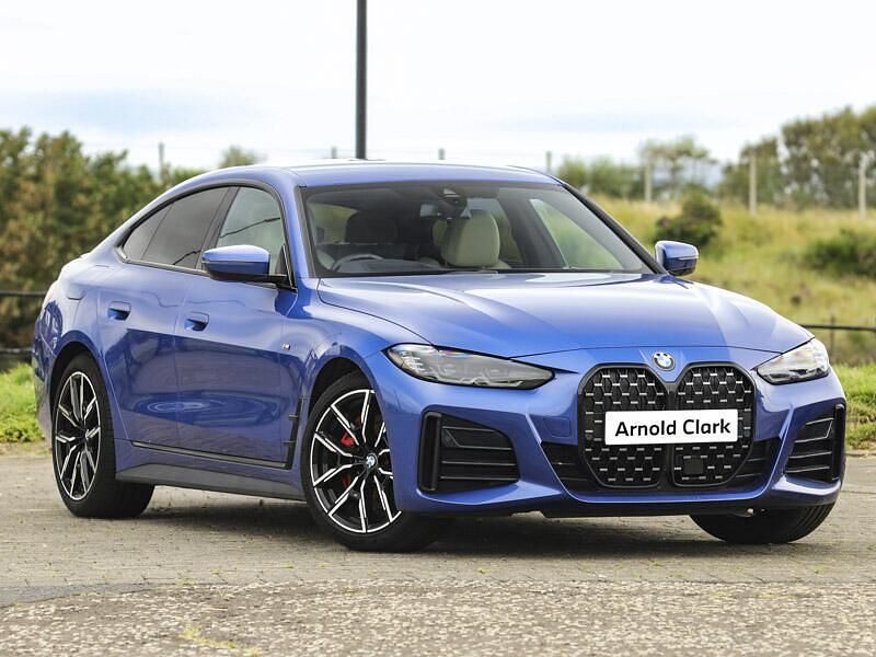 Blue Used 2022 BMW 420 Gran Coupé M Sport Coupe | £30,898 (Fair price) - Image 1/4