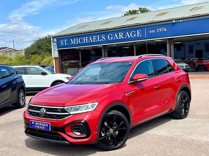 Used VW T-Roc R-line 150 HP (110 kW) 2022 Red SUV