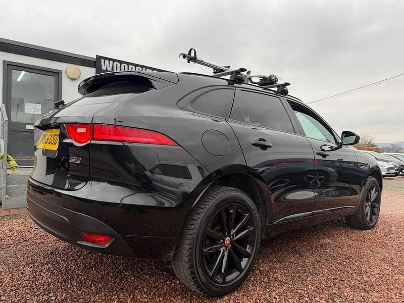Used Jaguar F-Pace R-Sport 180 HP (132 kW) 2016 Black SUV