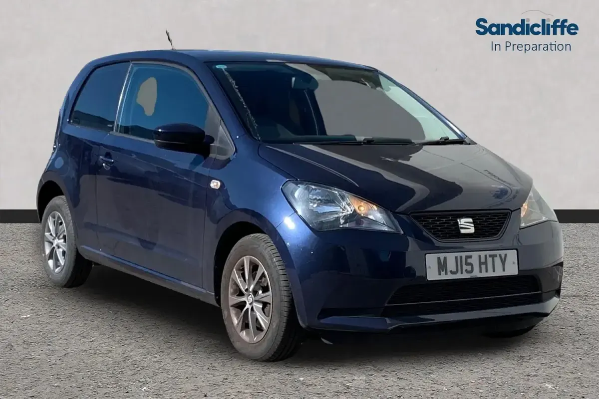 Begagnad Seat Mii I-Tech 2015 Blå Halvkombi