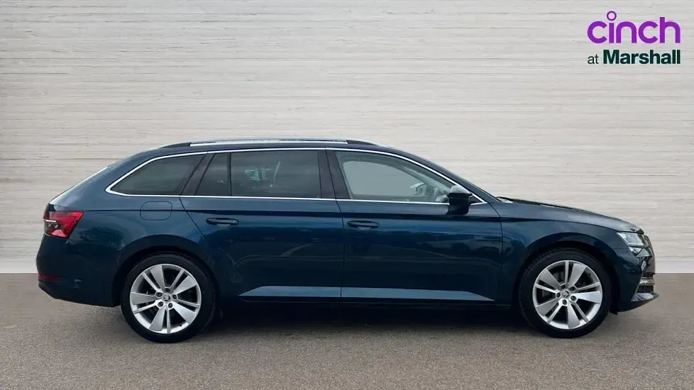 Usado Skoda Superb SE L 218 CV (160 kW) 2020 Azul