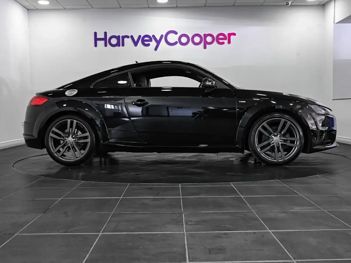 Used Audi TT S-Line 230 HP (169 kW) 2017 Black Coupe