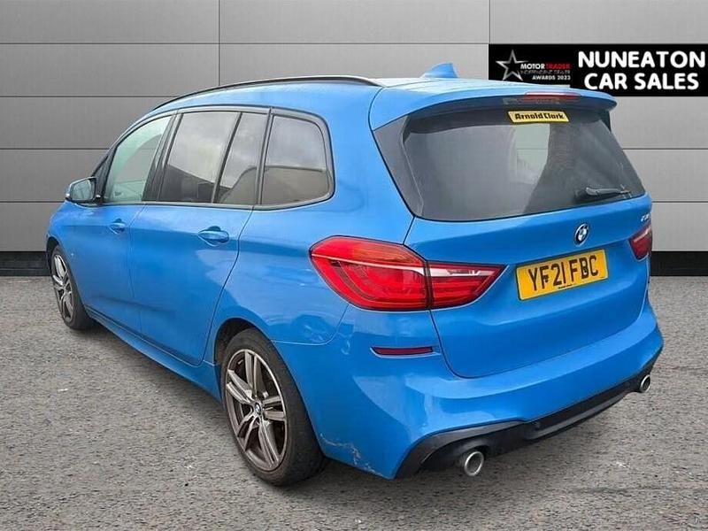 Used BMW 218 M Sport 150 HP (110 kW) 2021 Blue MPV